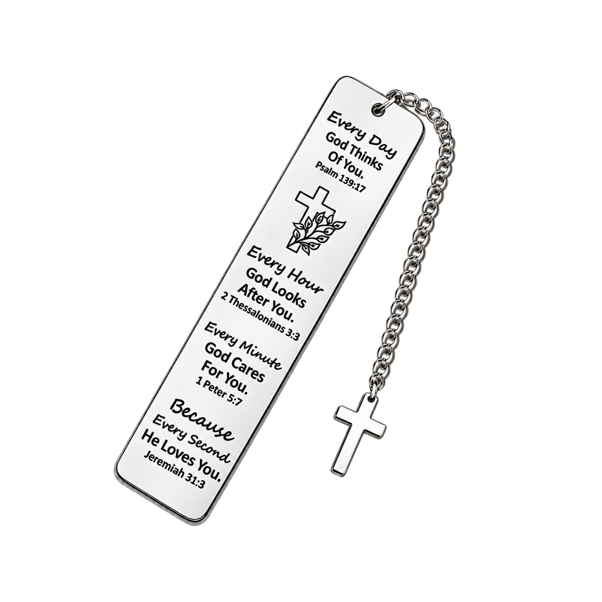 Scripture Metal Bookmark